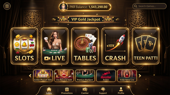 Main screen of 888starz casino page for PK players