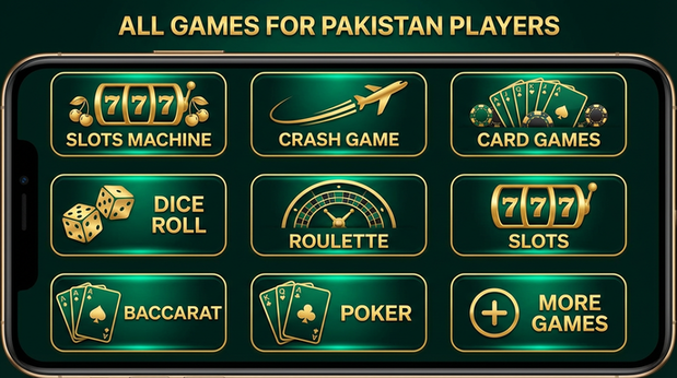 Main screen of 888starz games page for PK players